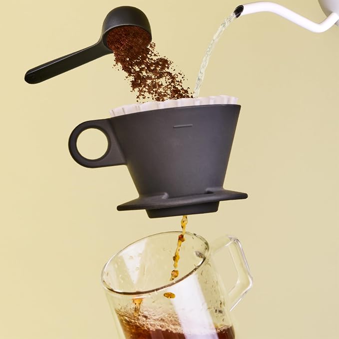 Verve Dwell Dripper Pour Over Coffee Maker Set, Non-Electric Coffee Dripper - Image 2