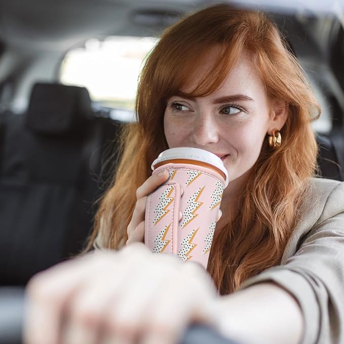 Reusable Insulated Neoprene Iced Coffee Sleeve - Image 5
