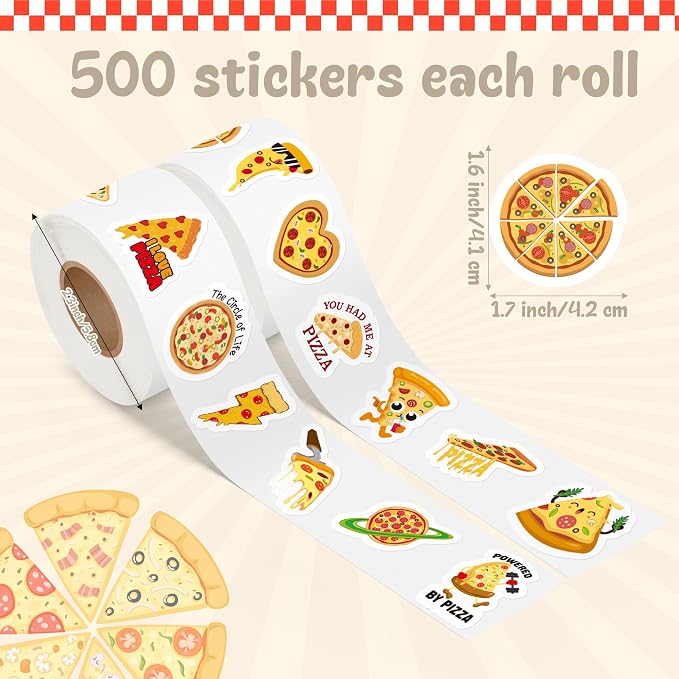Haooryx Pizza Sticker Rolls - Image 3