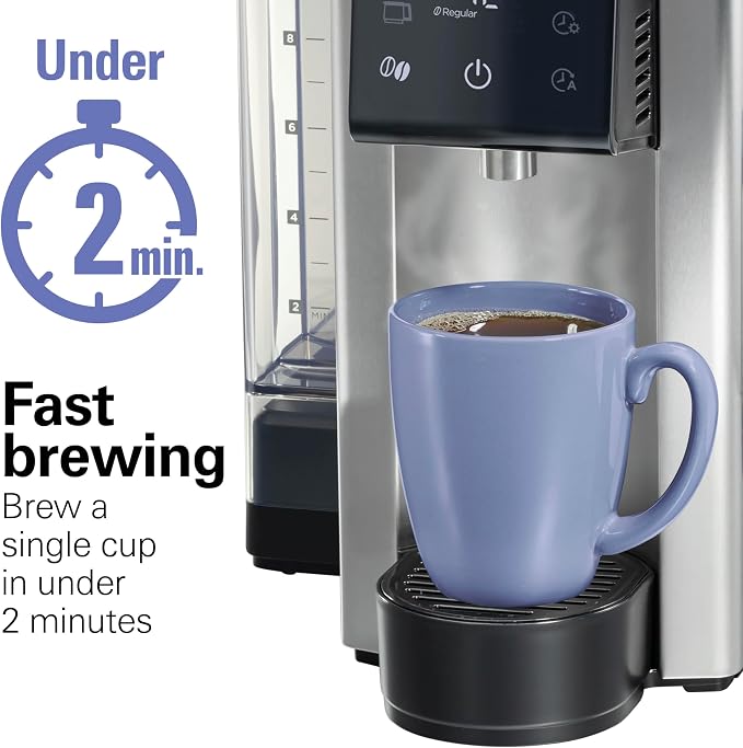 Hamilton Beach FlexBrew Advanced 5-in-1 Thermal Programmable 12 Cup Drip and - Image 7