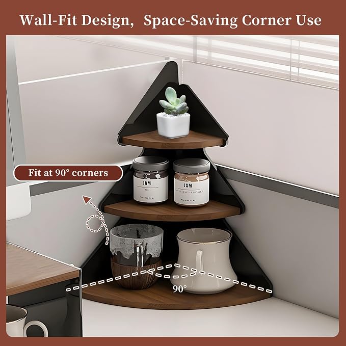 Coffee Mug Organizer Corner, Corner Coffee Mug Holder, Cup Organizer - Image 3