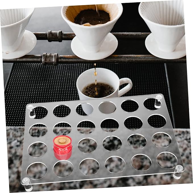 GLEAVI Coffee Capsule Holder Slot Transparent Coffee Storage Organizer - Image 7