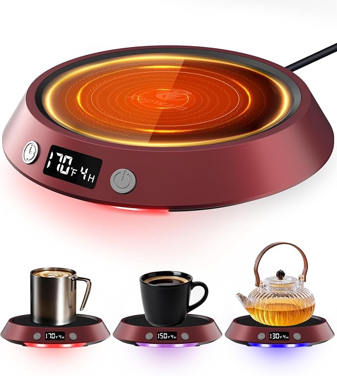 Kepwam Coffee Mug Warmer - 50W Electric Coffee Warmer by Kepwam