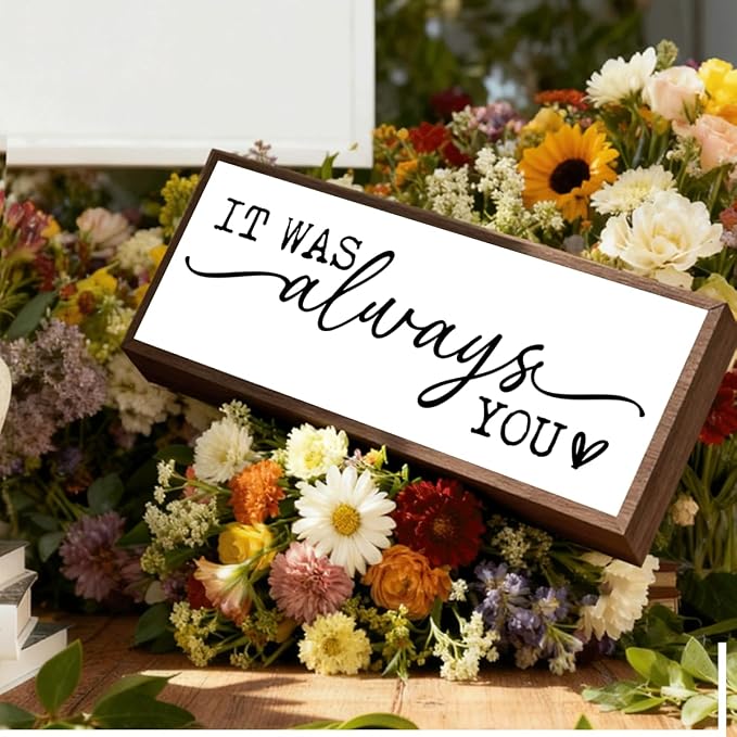 Romantic Wood Sign, Tabletop Decors, Decorative Wooden Table Signs, Master - Image 4