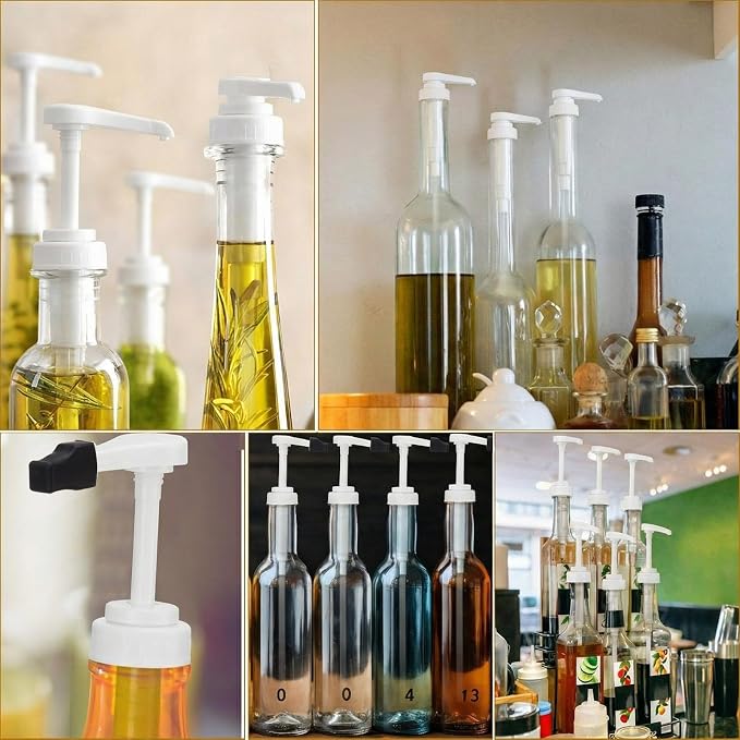 6 Pcs Coffee Syrup Pump Dispenser - Image 7