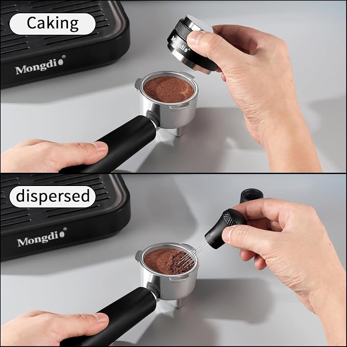 Mongdio 51mm Espresso Accessories, Espresso Tamper, WDT Tool Espresso and - Image 5