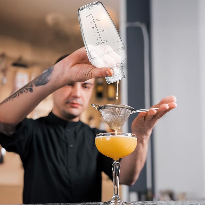 12 Pcs Plastic Cocktail Shaker Drink Mixer - Image 6