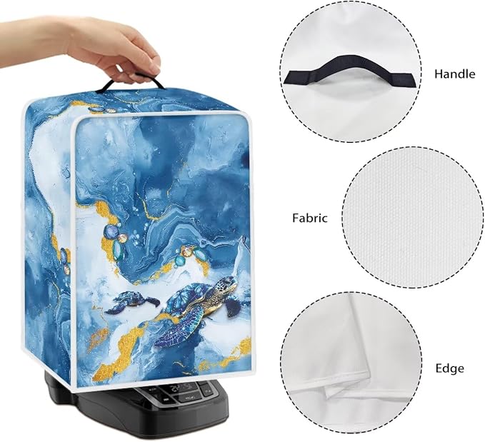 Marble Turtle Coffee Maker Dust Cover Universal Coffee Machine Covers - Image 5