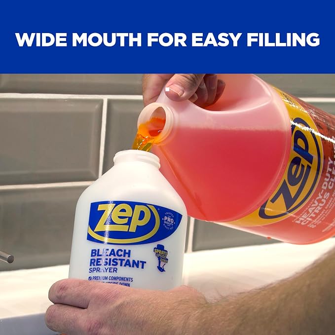 Zep New Bleach Resistant Professional Sprayer 2.0 Bottle 32 Ounces - Image 5