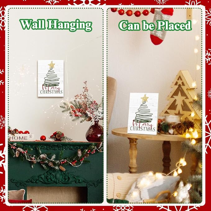 Christmas Tree Merry Christmas Signs - Image 5