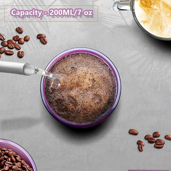 Pack Of 6 Transparency 200ml Coffee Tasting Bowls Food Grade Ceramic Brewing - Image 4