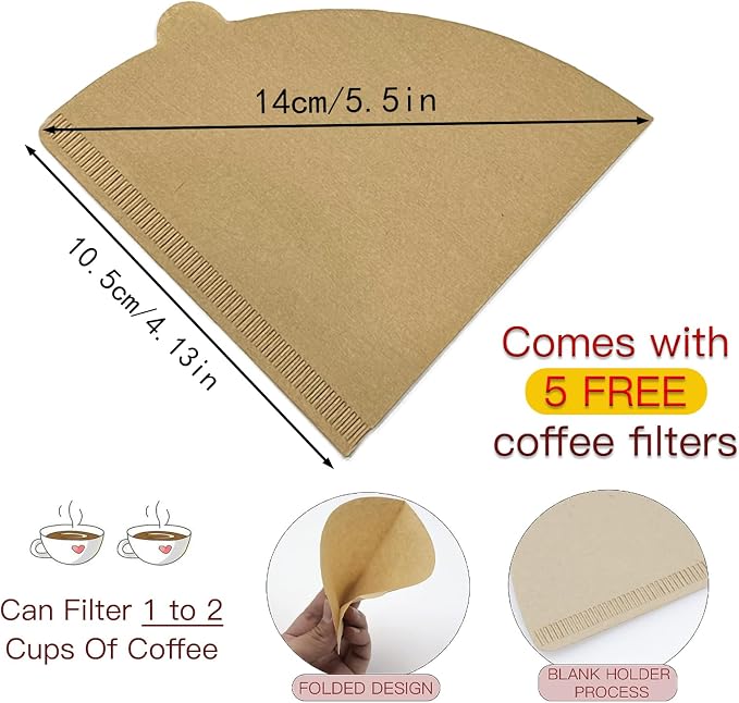 Collapsible Coffee Maker Filter, Reusable Coffee Dripper, Rubber Coffee Maker - Image 3