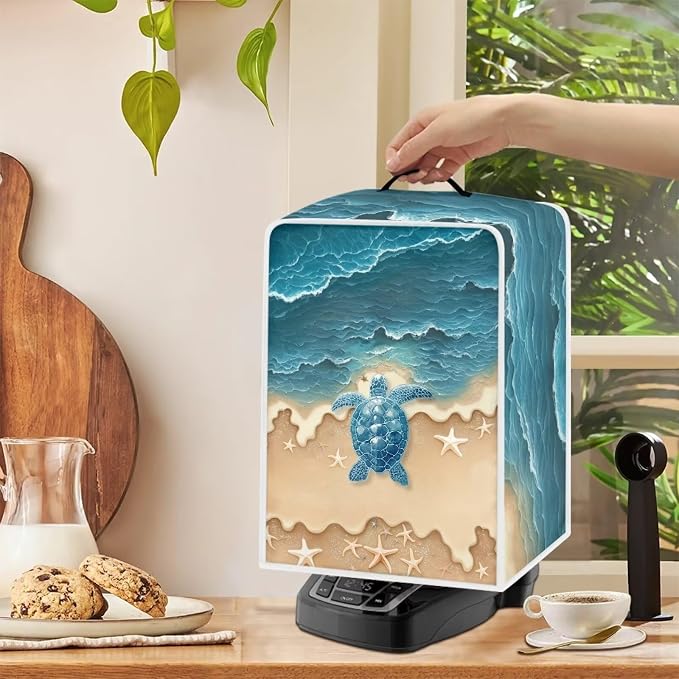 Turtle Coffee Maker Covers Heat-Resistant Ocean Waterproof Dust-Proof Dust - Image 4