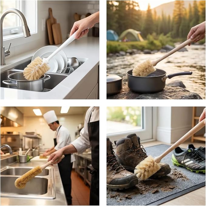 2-Piece Kitchen Brush Set - Image 5