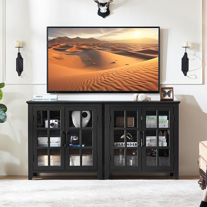 Joaxswe Large Sideboard Buffet Cabinet - Image 3
