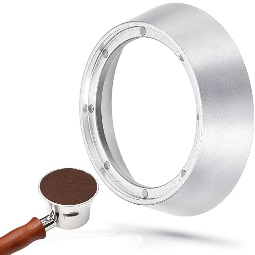 58 mm Espresso Dosing Funnel, Aluminum Espresso Portafilter Funnel by Unknown