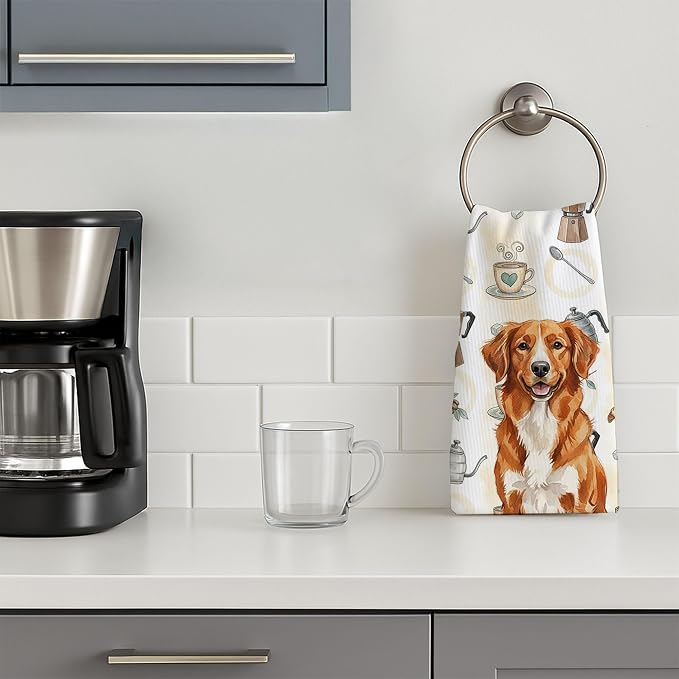 Caroline's Treasures Orange Nova Scotia Duck Tolling Retriever Coffee Bar - Image 3