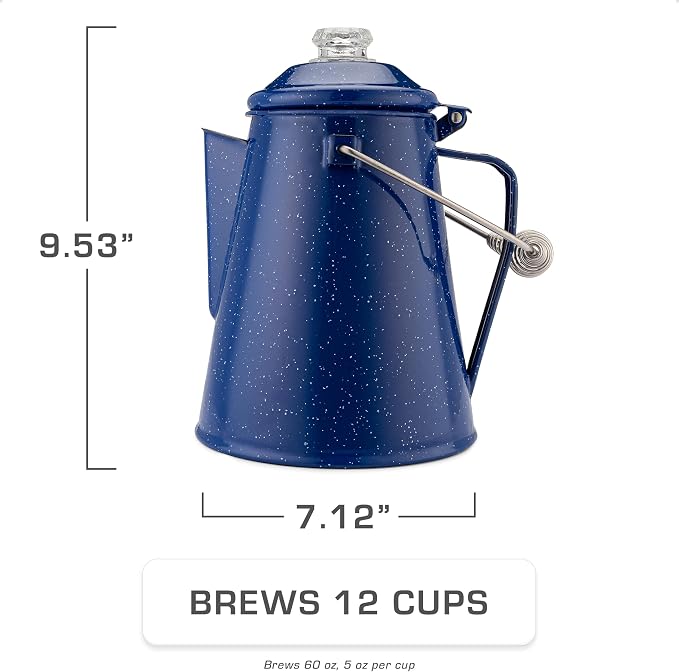 COLETTI Classic Percolator Coffee Pot — The Most Nostalgic Camping Coffee Pot - Image 2