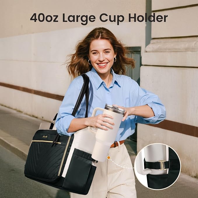 LOVEVOOK 17 Inch Laptop Work Bag - Image 3