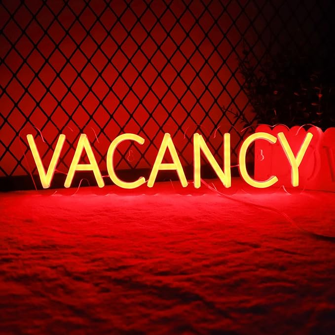 VACANCY Neon Signs for Wall Decor Neon Lights for Bedroom Led Business Signs - Image 2