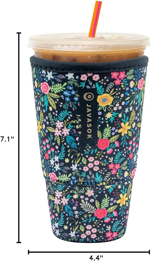 Sok It JavaSok Iced Coffee & Cold Soda Insulated Neoprene Cup Sleeve - Image 8