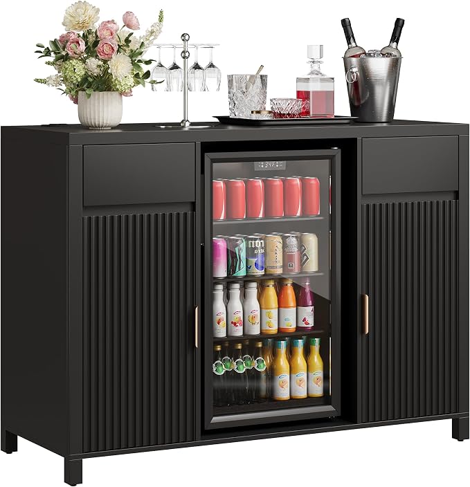 Garvee 53" Coffee Bar Cabinet - Image 8