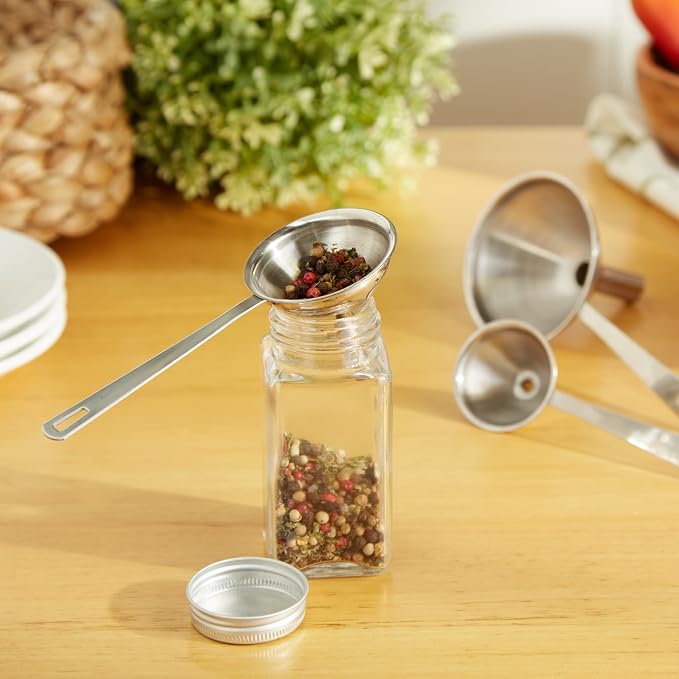 RSVP International Endurance Collection Kitchen Spice Jar/Oil Bottle Funnel - Image 9