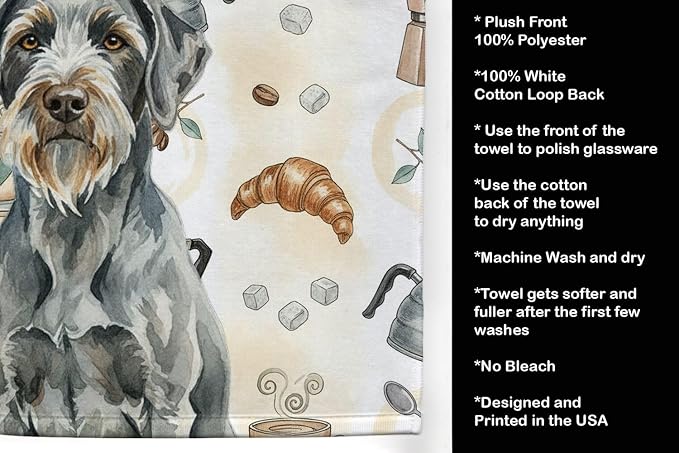 Caroline's Treasures Steel Gray Wirehaired Pointing Griffon Coffee Bar Kitchen - Image 4