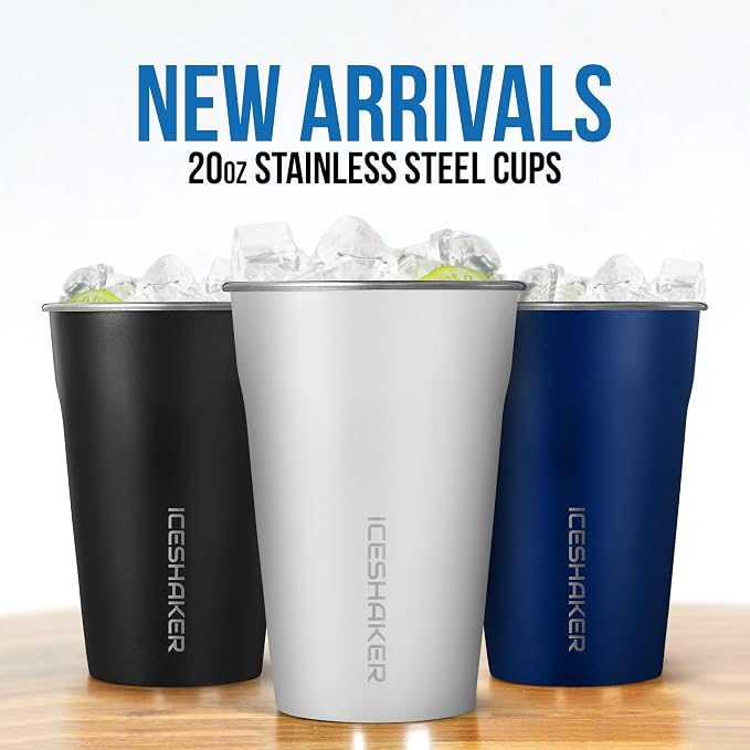 Ice Shaker 26 Oz Tumbler, Insulated Water Bottle - Image 8