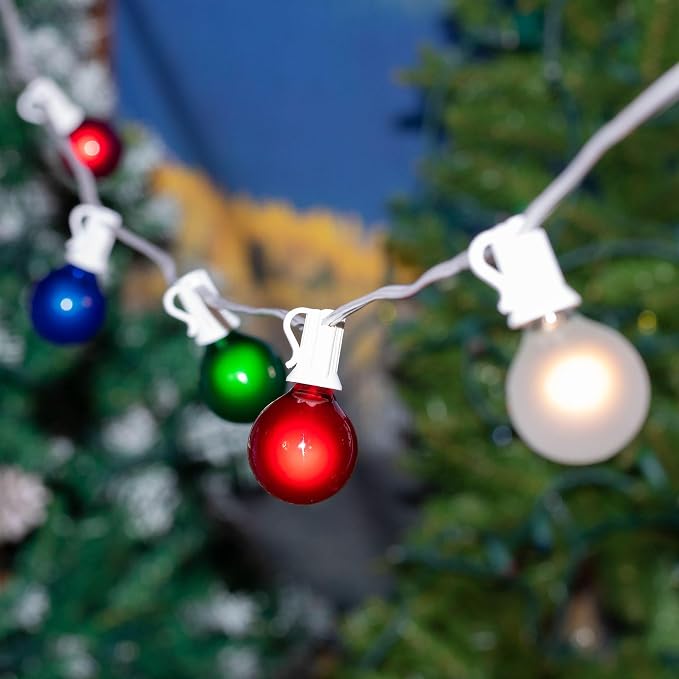 100 Foot G40 Outdoor Patio String Lights - Image 6