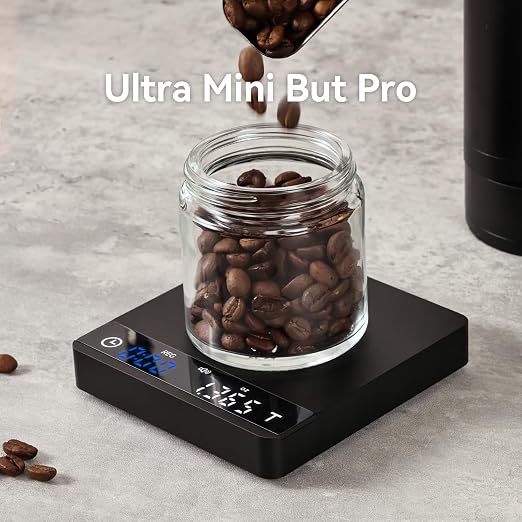 Metal Coffee Scale with Timer, Espresso Scale with Auto Timing, 3 Mode - Image 2