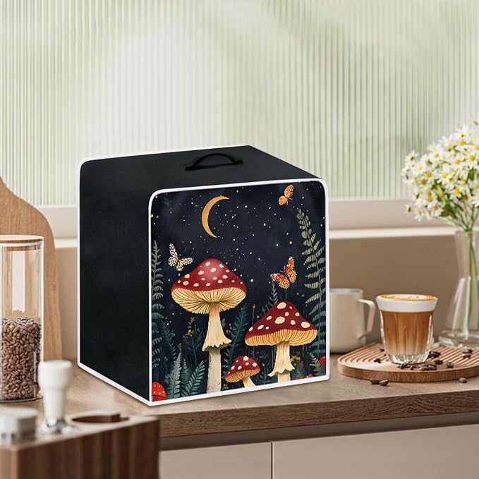Mushroom Moon Print Coffee Machine Covers - Image 3
