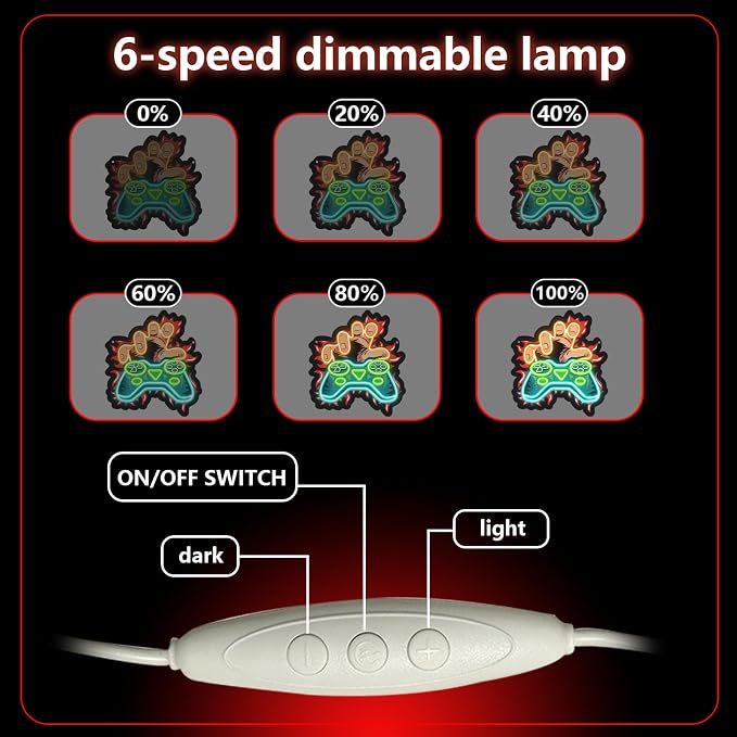 Gamer Neon Sign, Gaming Led Neon Light Signs - Image 3