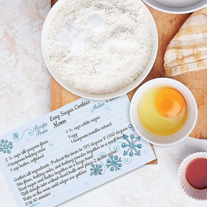 Current Blue Snow Recipe Cards - Image 3