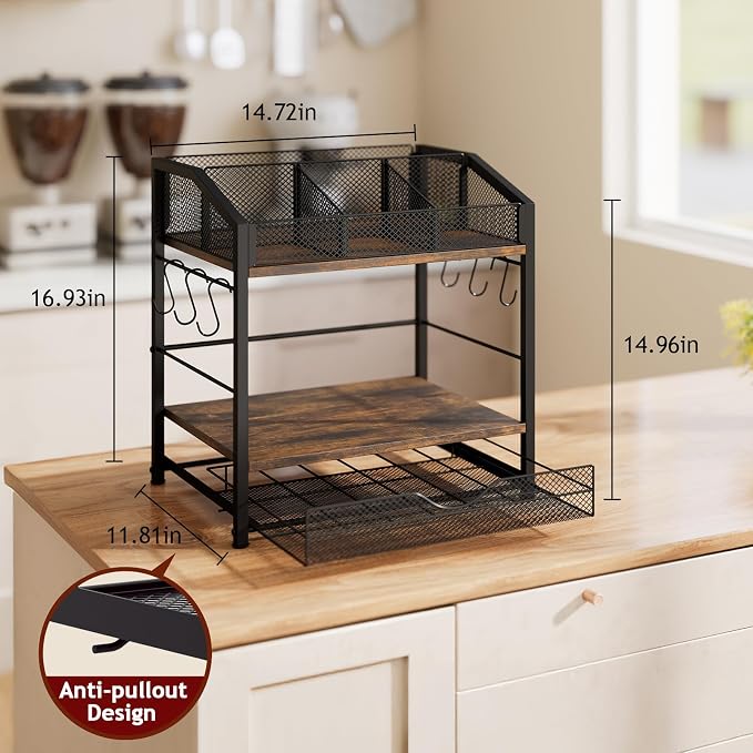 Homsorout Coffee Bar Organizer - Image 7