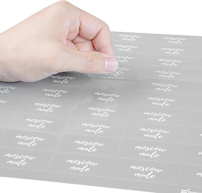 Restaurantware-1.9 x 1 Inch Moscow Mule Juice Bottle Labels, 100 Self-Adhesive - Image 7