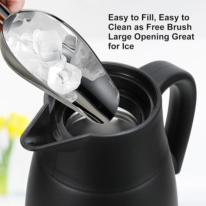 Thermal Coffee Carafe, Updated Insulated Stainless Steel Coffee Carafes - Image 3