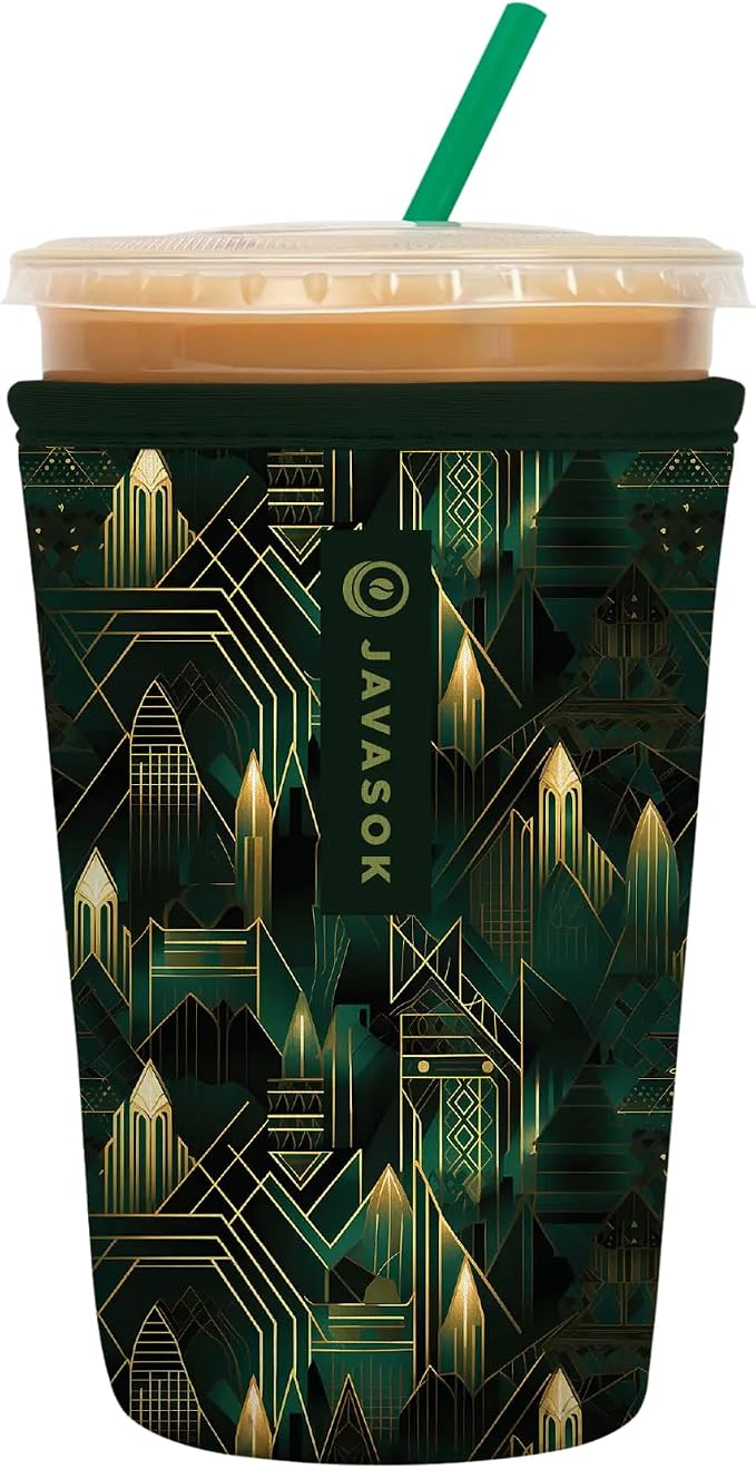 Sok It JavaSok Iced Coffee & Cold Soda Insulated Neoprene Cup Sleeve by SokIt