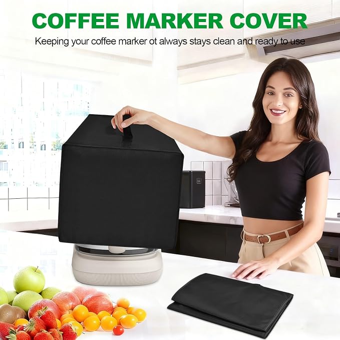 Coffee Marker Cover for BELLA, Heavy Duty Waterproof Dustproof Coffee Machine - Image 2