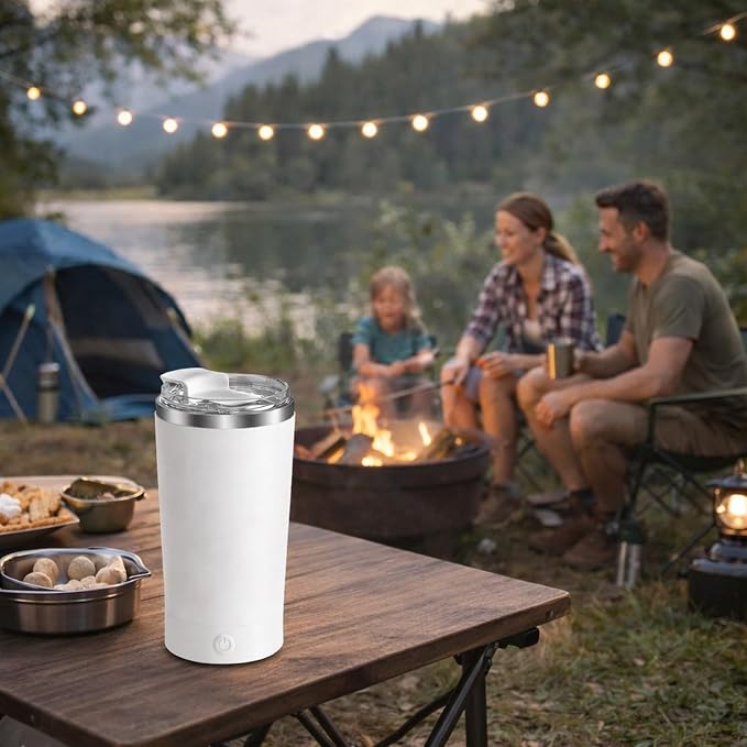 Self Stirring Coffee Mug, 13.5oz Rechargeable Automatic Mixing Cup - Image 6