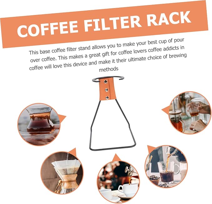 Healifty 1Pc Dripper Stand Sturdy Hand Coffee Supply Rack - Image 3