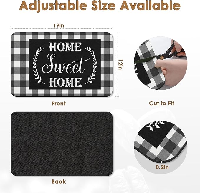 Arttown Coffee Mat for Countertops, Fit Under Coffee Maker Espresso Machine - Image 4