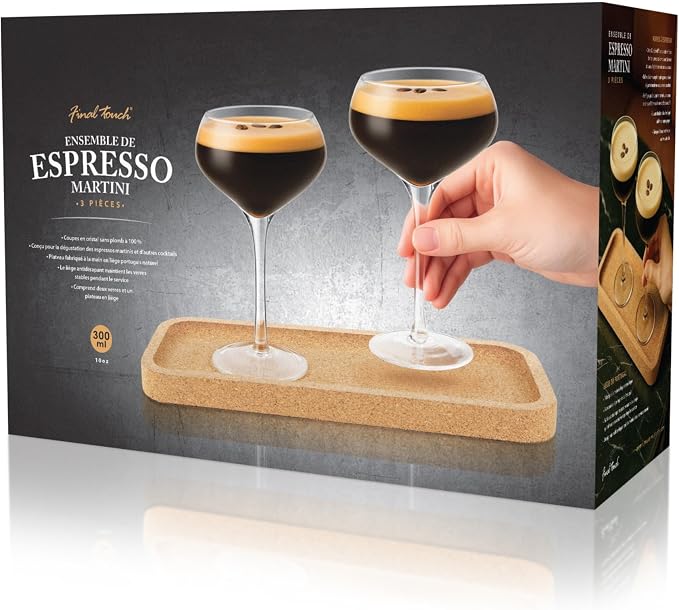 Final Touch – Espresso Martini Flight – 10 oz – Clear Brown - Image 7