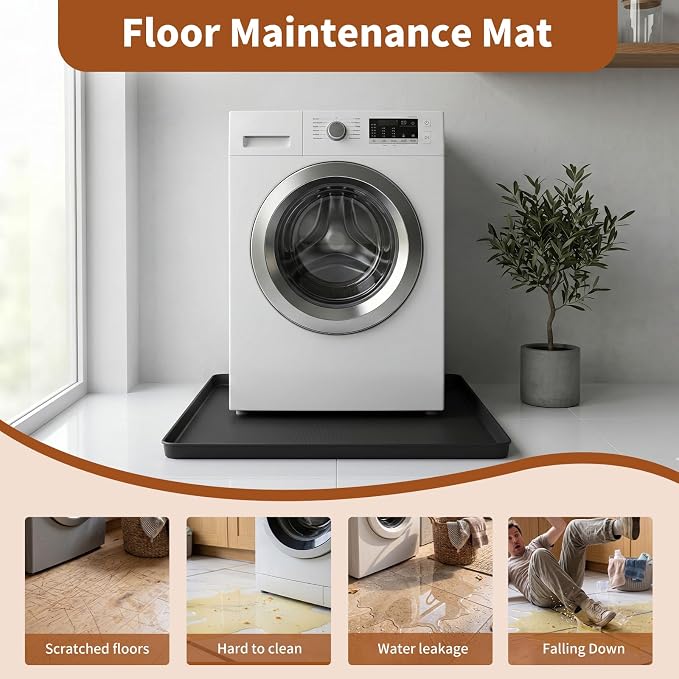 Washing Machine Drain Pan Silicone Mat 29"x29" - Image 4