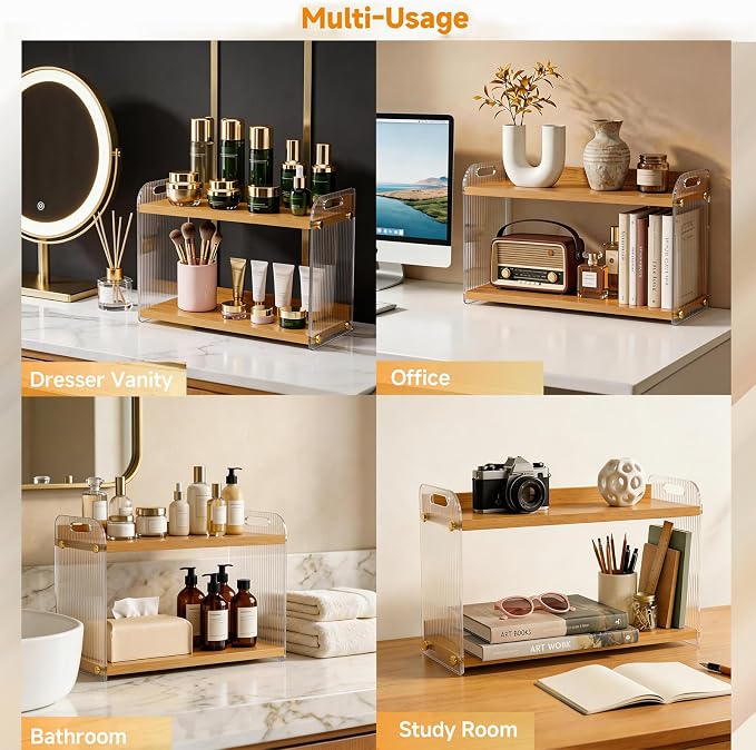 2 Tier Coffee Station Organizer - Image 7