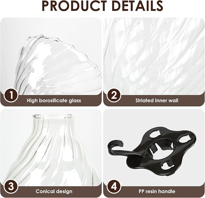 V60 Pour Over Coffee Dripper, 02 Filter - Image 6