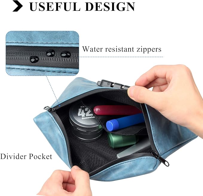 FIREDOG Smell Proof Bag with Lock, 6x9 Odor Proof Pouch Case Container - Image 5