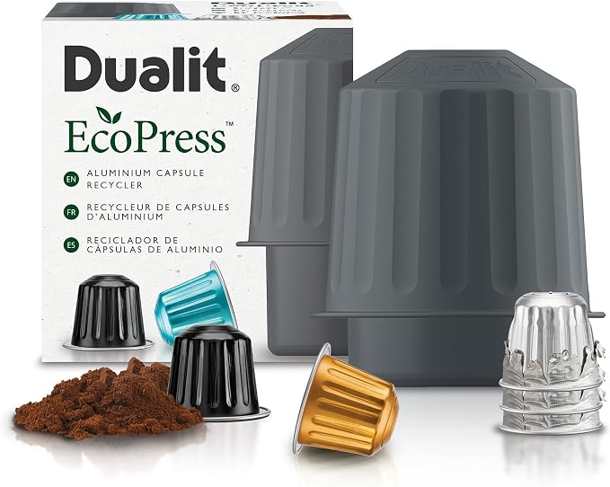 Dualit EcoPress Aluminium Coffee Capsule Recycling Tool by Dualit