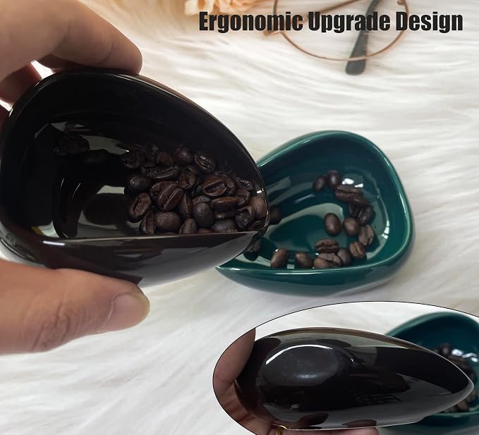 Newly Upgraded Coffee Bean Dosing Cup, Ceramic Dosing Dish - Image 5