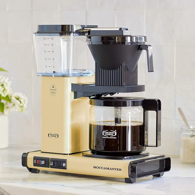 Technivorm Moccamaster 53927 KBGV 10-Cup Coffee Maker Butter Yellow, 40 Ounce - Image 9